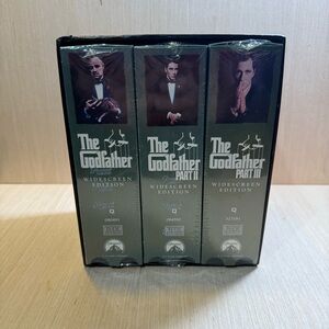The Godfather Collection-VHS,1997, 6-Tape Set, Widescreen Brand New Sealed Tapes